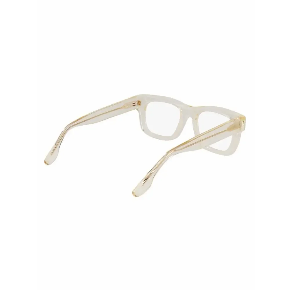 NEW!!! Victoria Beckham VB2671 771 Transparent Square Frame Glasses Authentic